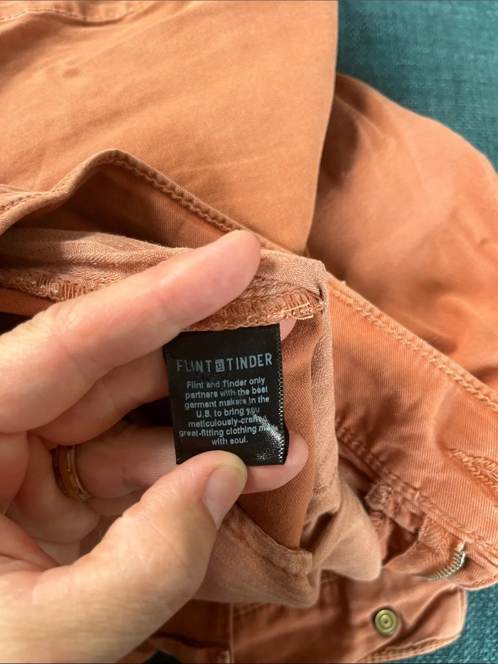 Flint and Tinder khaki shorts - size 31